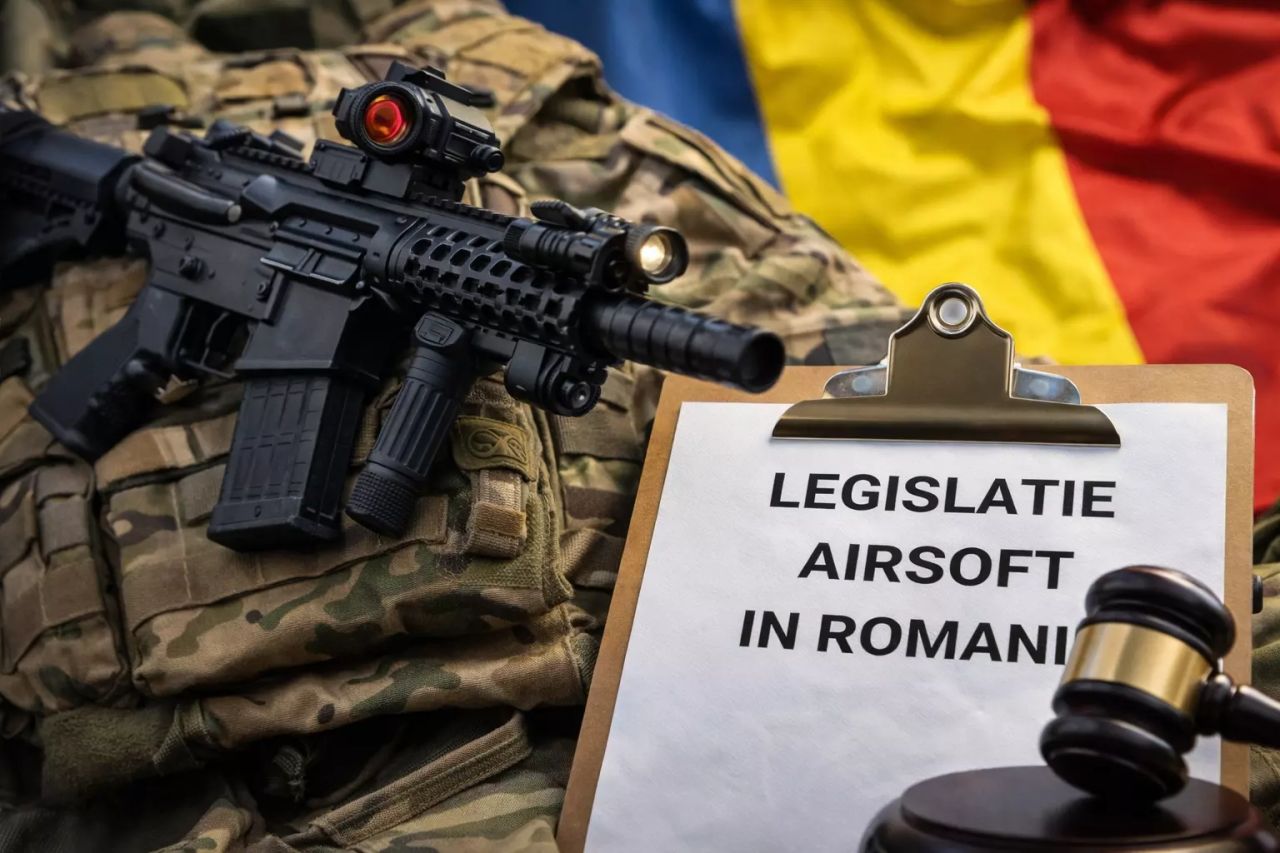 Legislatia airsoft in Romania: ce este permis si ce trebuie sa stii